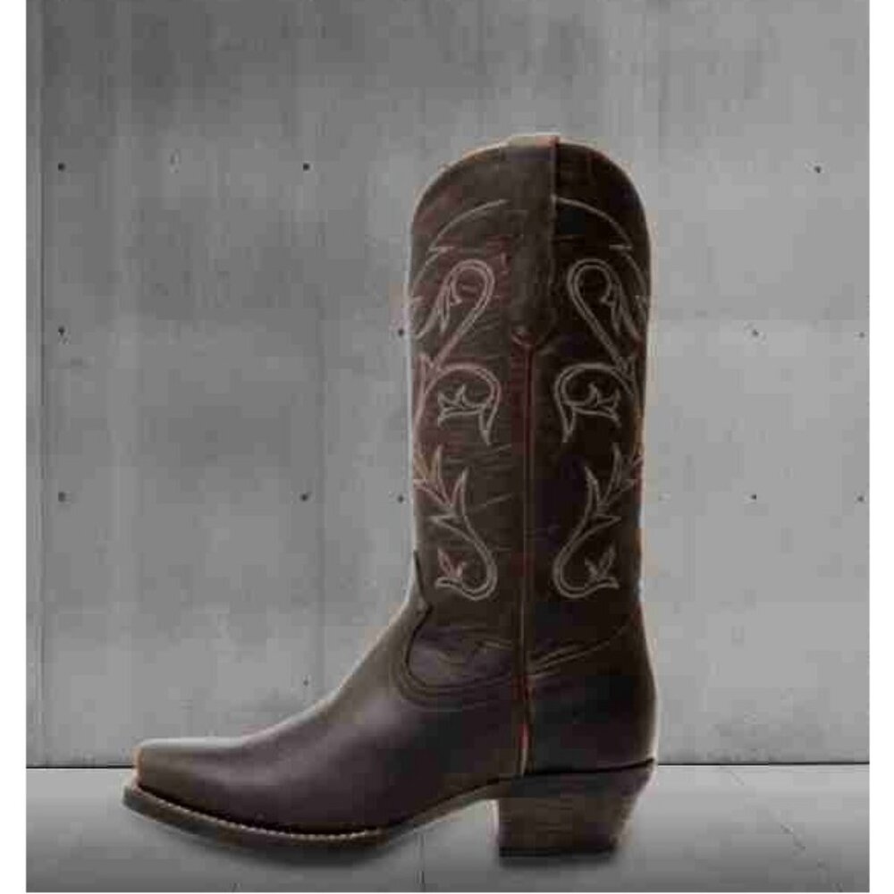 Idyllwind Womens Square Toe Design Brown Western Boots
